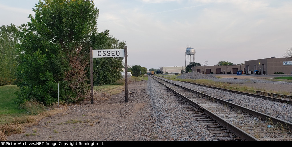 Osseo Station Sign